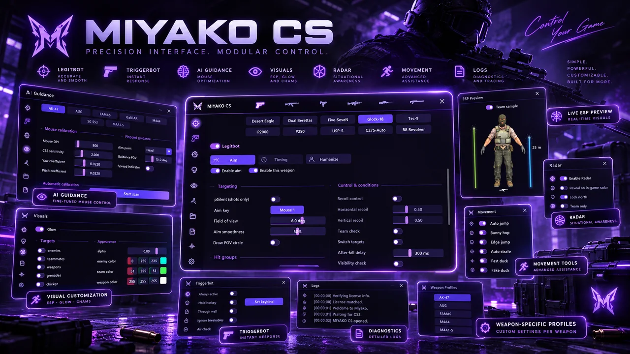 Miyako Your desktop setup promotional artwork